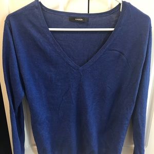 George sweater top. Blue in color.